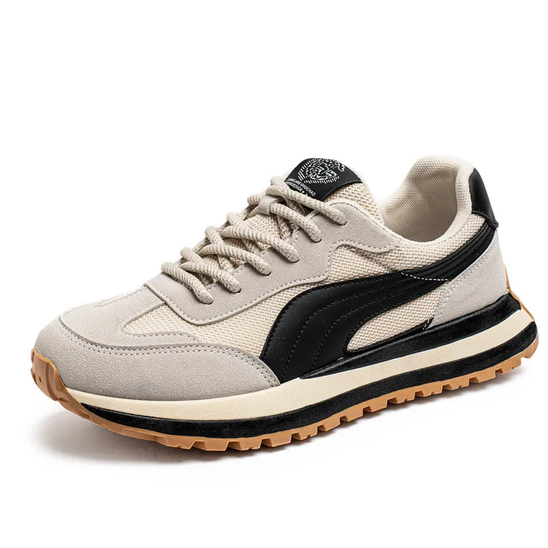 2025 Spring Men's Brand Sneaker Comfortable Platform Sports Shoes Men Non-Slip Breathable Running Shoes Man zapatillas de hombre