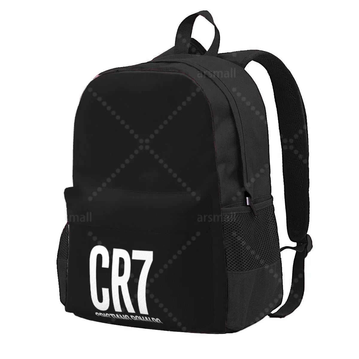 Cristiano Ronaldo CR7 Backpacks Lightweight School Bag Student Bookbag Unisex Laptop Daypacks for Travel Hiking Camping