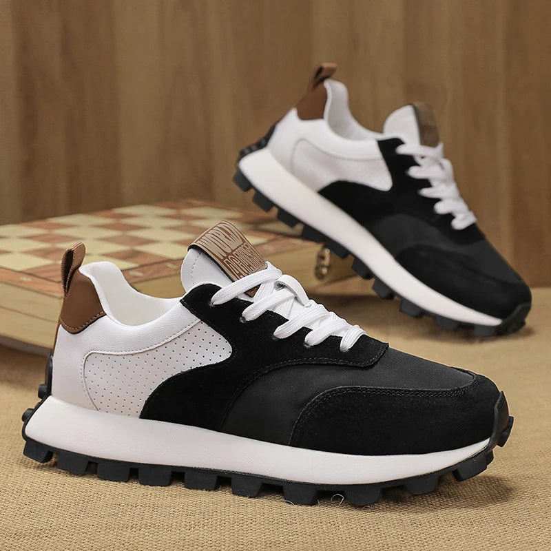 Fashion Men Sneakers Autumn Forrest Gump Shoes Lightweight Tenis Sports Shoes Thick Sole Platform Casual Shoes