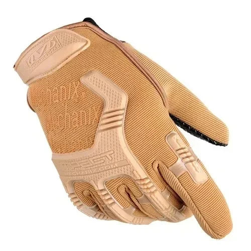 a pairSeals Full Finger Protective Gloves Male Training Fighting Outdoor Bicycle Riding Camouflage Gloves