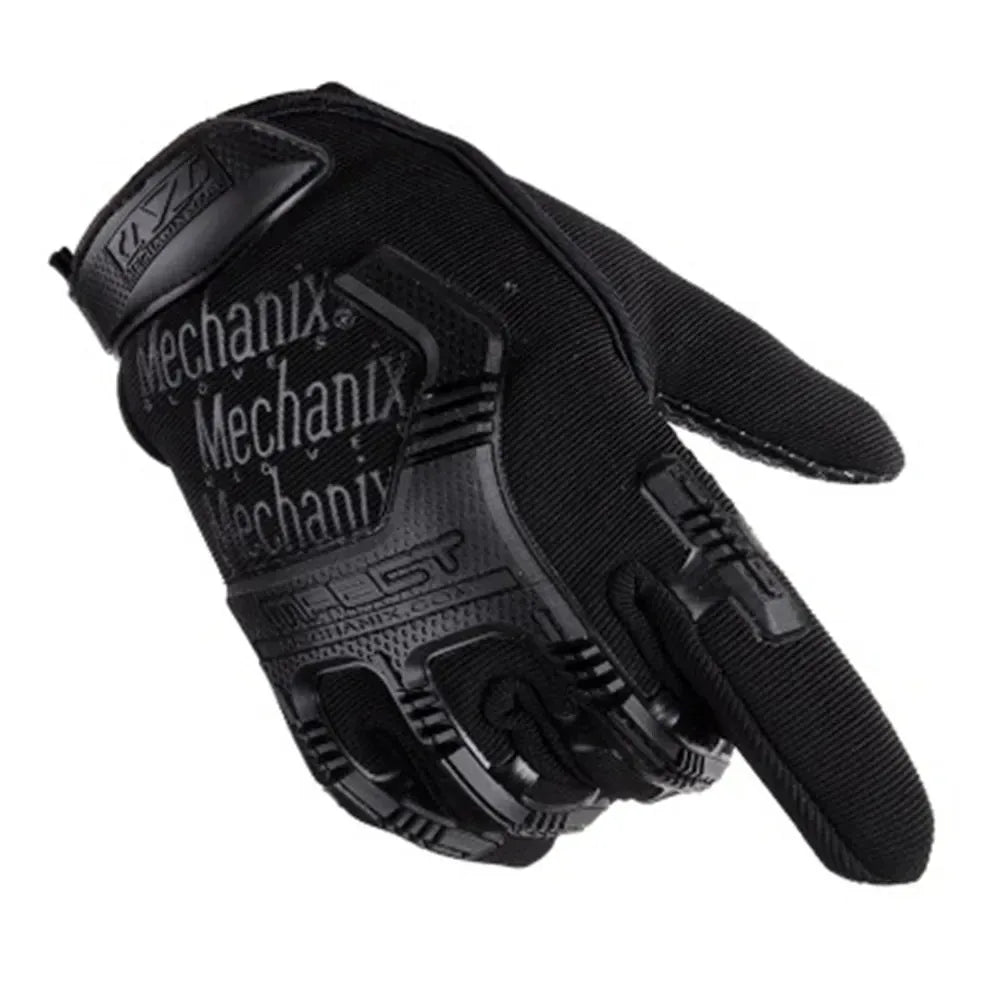 a pairSeals Full Finger Protective Gloves Male Training Fighting Outdoor Bicycle Riding Camouflage Gloves