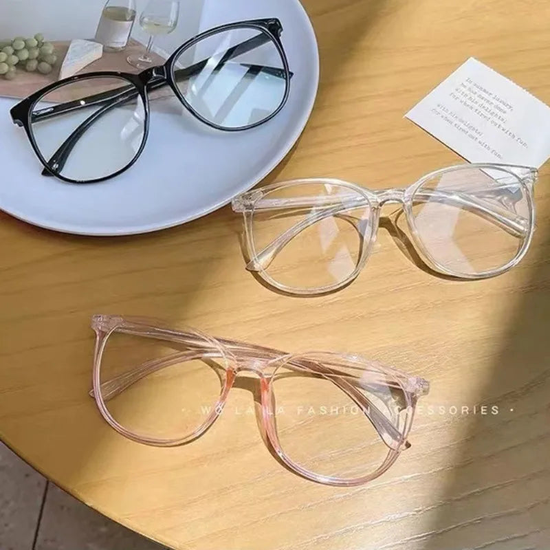Anti Blue Light Blocking Glasses Clear Anti Radiation Glasses Replaceable Lens for Women/Men