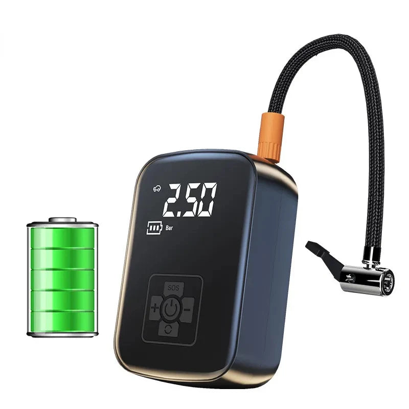 EAFC 150PSI  Car Air Compressor Electric Tire Inflator Pump for Motorcycle Bicycle Boat Tyre Balls Multifunction Tire Inflator