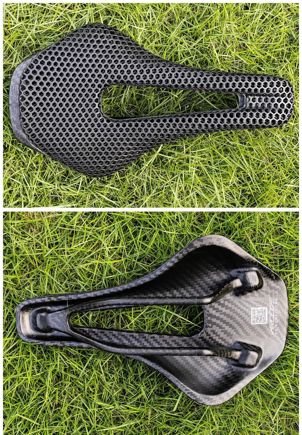 2024 RYET 3D Printed Saddle Ultralight Hollow Comfortable Full Carbon MTB Road Racing Bike Cycling Seat Bicycle Cushion Parts