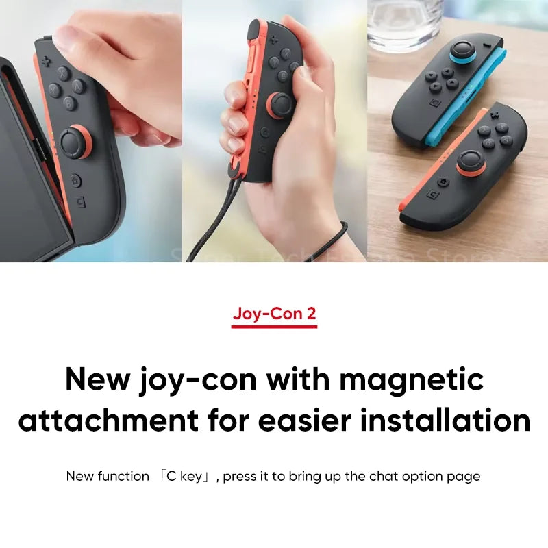 Nintendo Switch 2 Gaming Console NS2 Handheld Gaming Console 7.9-inch LCD 1080P Magnetic Design