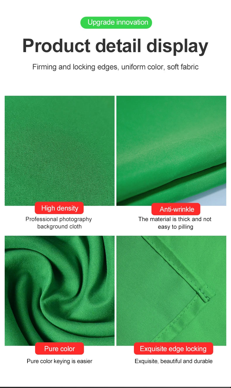 Wall Mounted Background For Photography Backdrop Cloth Studio Video Fond Photo White/Black Green Screen Muslin Shooting Paper