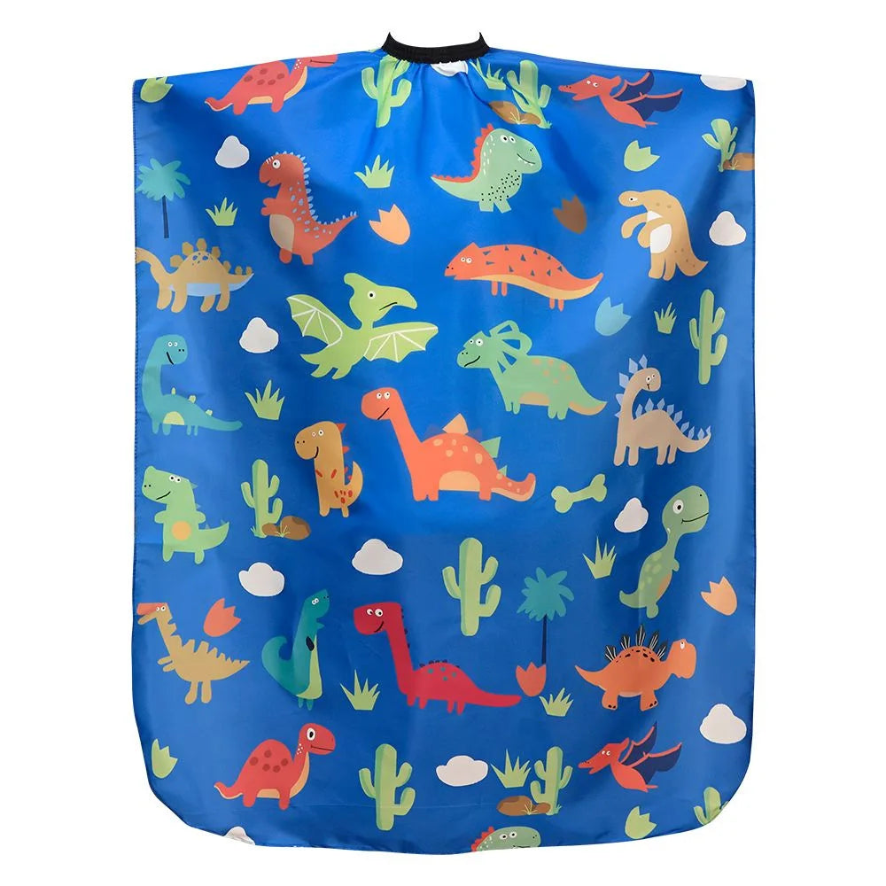 Kids Cartoon Pattern Haircut Styling Gown Salon Hairdressing Cape Barber Shop Household Child Hair Cut Cape Hairdresser Apron