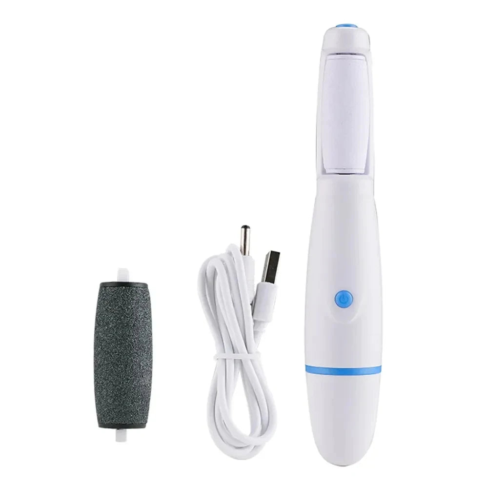 Electric Foot Grinder Auto Wireless Remove Dead Skin Calluses Cracks Hard Cracked skin Pedicure Tool Waterproof Foot Cleaner