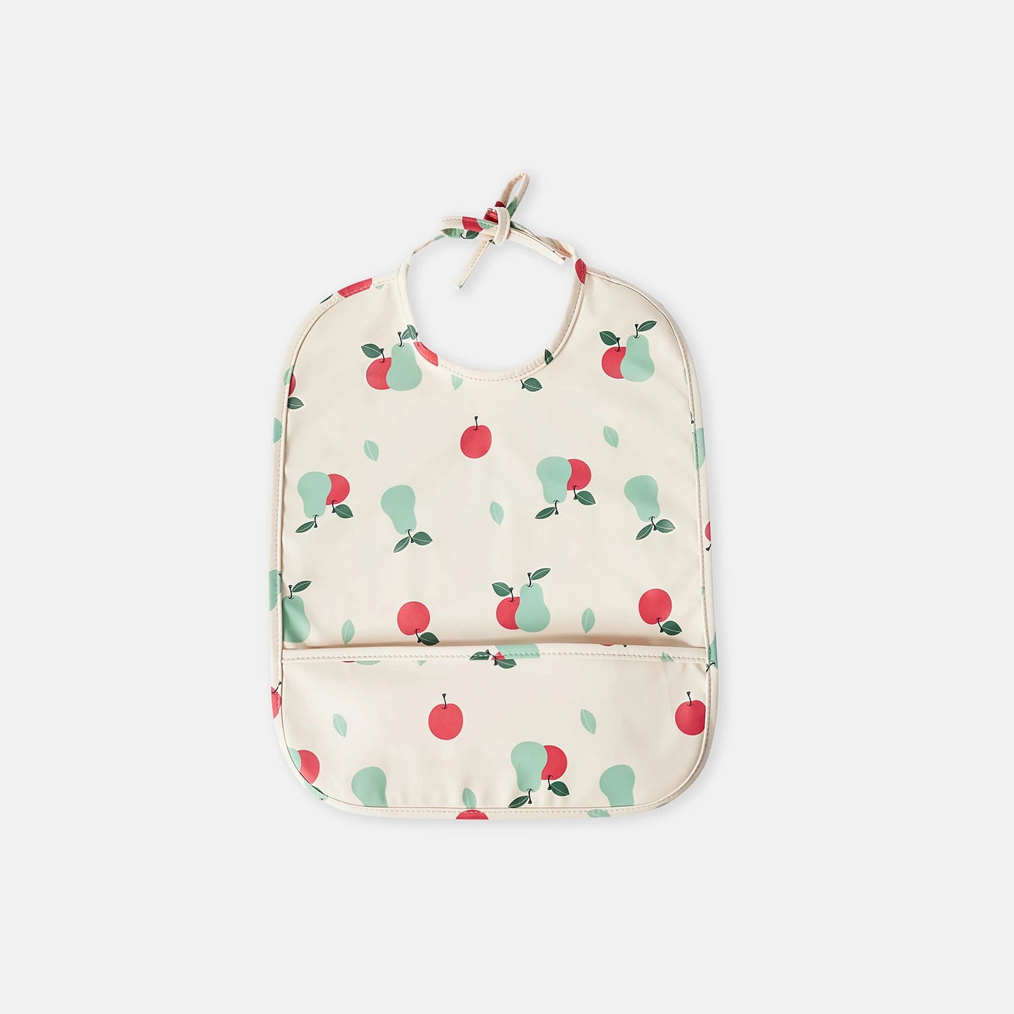 INSULAR Baby's Bibs Sleeveless Adjustable Pinny Soft Waterproof PU Cloth Kids Painting Smock Child Eating Apron Danish Style