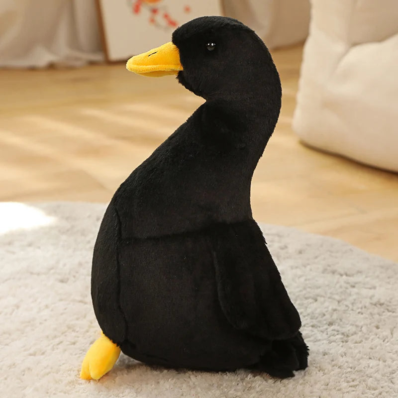 30/40cm Simulation Cartoon Duck Plush Toy Cute Stuffed Animals Yellow Ducks Plushies Doll Lifelike Goose Soft Kids Toys for Girl