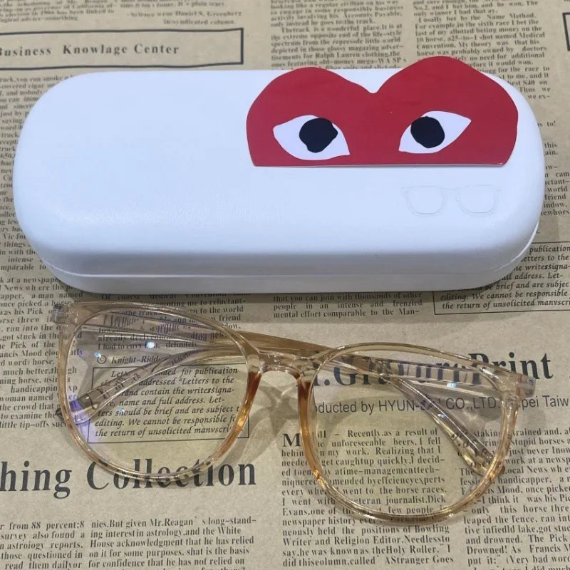 Anti Blue Light Blocking Glasses Clear Anti Radiation Glasses Replaceable Lens for Women/Men