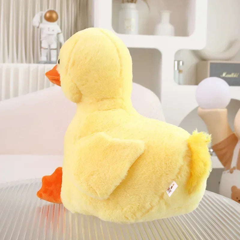 Simulation Small Yellow Duck Kawaii Wild Green Duck Plush Toys  Cartoon Stuffed Animals Dolls Soft Throw Pillow Toys Room Decor
