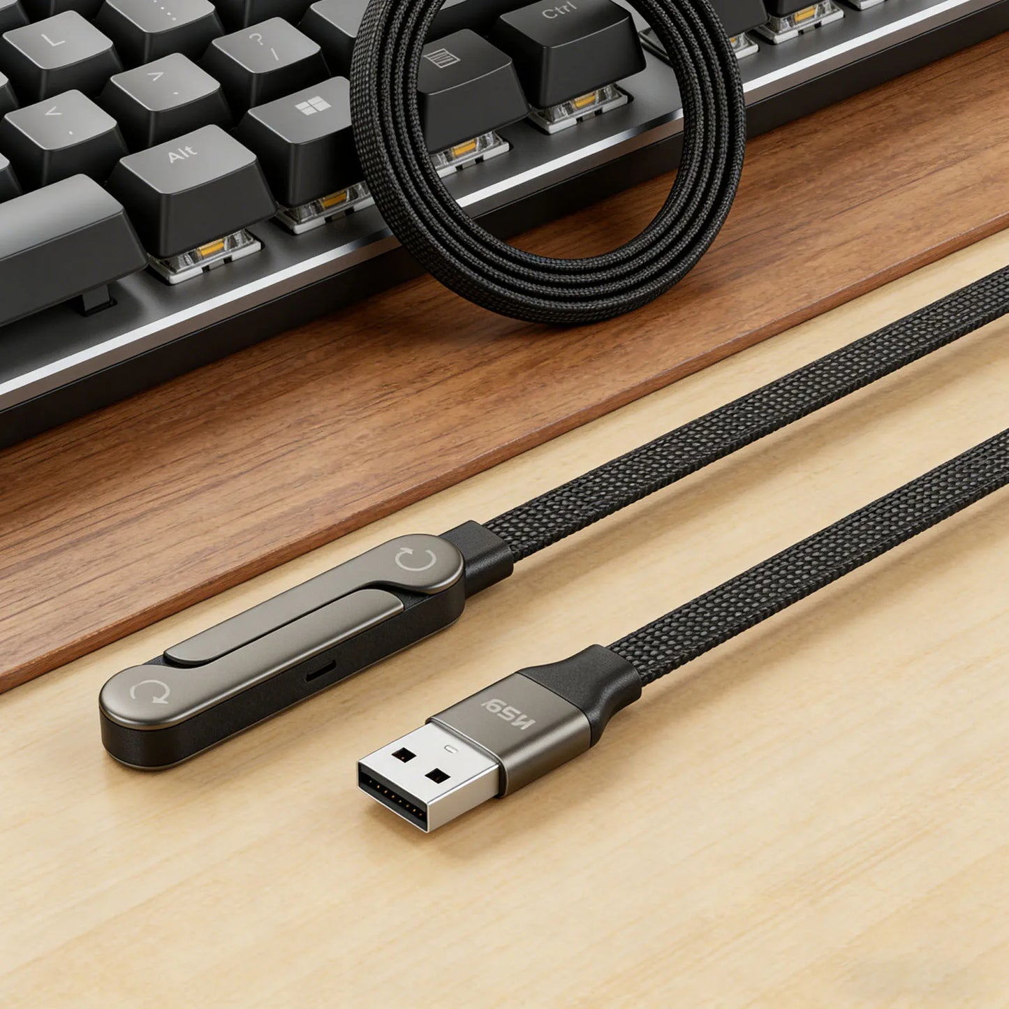 240W/65W Foldable Bracket Data Cable with Braided Cable Invisible Holder Charger Cable Fast Charging Cord for iPhone 17