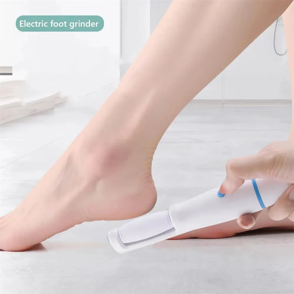 Electric Foot Grinder Auto Wireless Remove Dead Skin Calluses Cracks Hard Cracked skin Pedicure Tool Waterproof Foot Cleaner