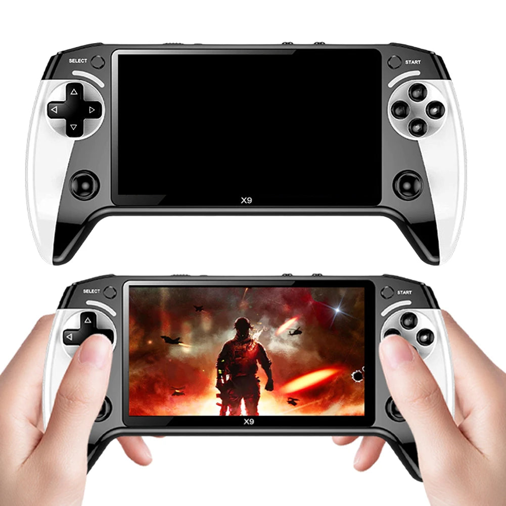 5.5 Inch Screen Handheld Game Console Type-C Charging Handheld Game Player Electronic Game Player Birthday Christmas Gift