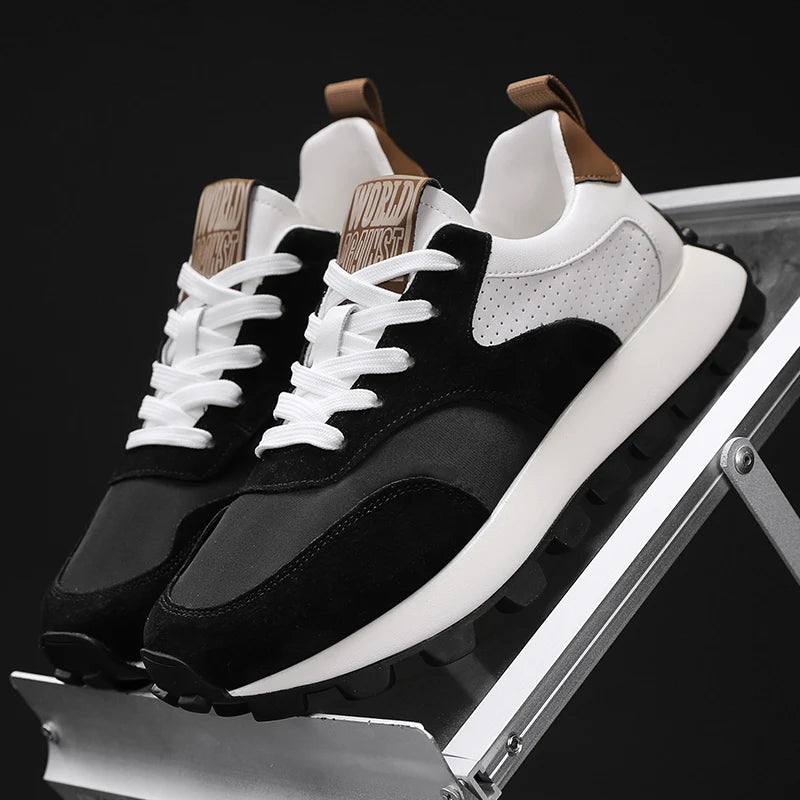 Fashion Men Sneakers Autumn Forrest Gump Shoes Lightweight Tenis Sports Shoes Thick Sole Platform Casual Shoes