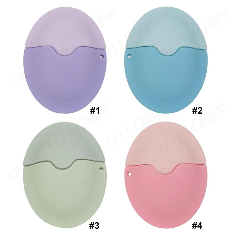 55ML Sunscreen Applicator Portable Refillable Roll on Sponge Applicator Silicone Suncream Lotion Applicators for Family Travel
