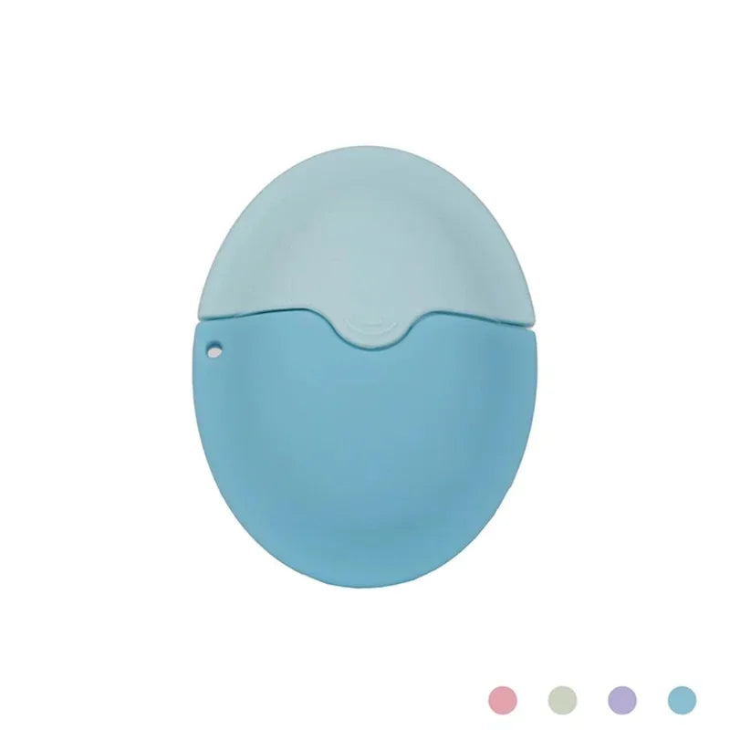 55ml Silicone Suncream Roller Applicator Refillable Oval Isolation Lotion Cream Bottles Stitching Color Cosmetics Tool Travel ﻿