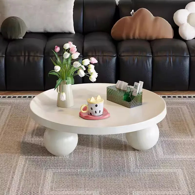 Coffee Table Side Tabel Living Room Simple Tea Table Creative Nordic Minimalist Modern Small Sofa Outdoor Salon Round Table