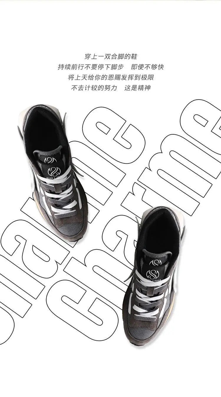 Men Lightweight non-slip walking shoes summer fashion outdoor sports shoes casual comfortable sports shoes