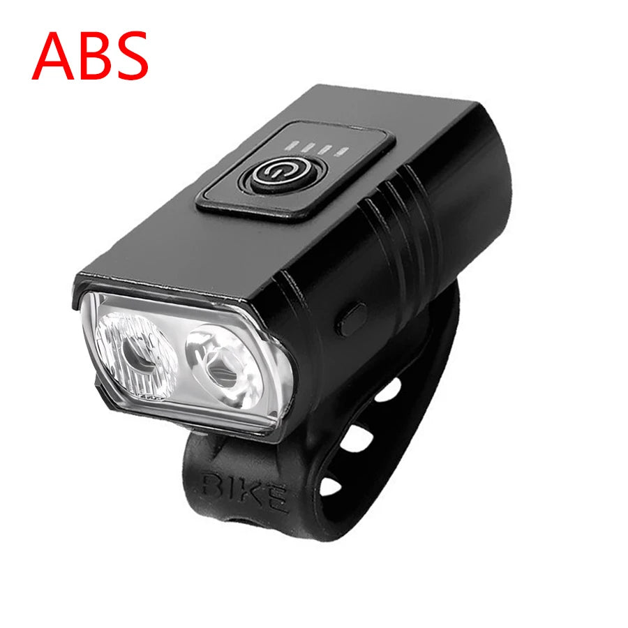 Cycling Bicycle Front Rear Light Set Bike Defense Flashlight Stick MTB Waterproof Taillight LED Lantern Bicycle Accessories
