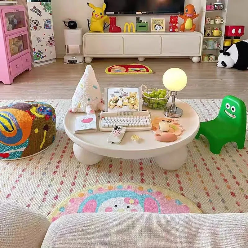 Coffee Table Side Tabel Living Room Simple Tea Table Creative Nordic Minimalist Modern Small Sofa Outdoor Salon Round Table