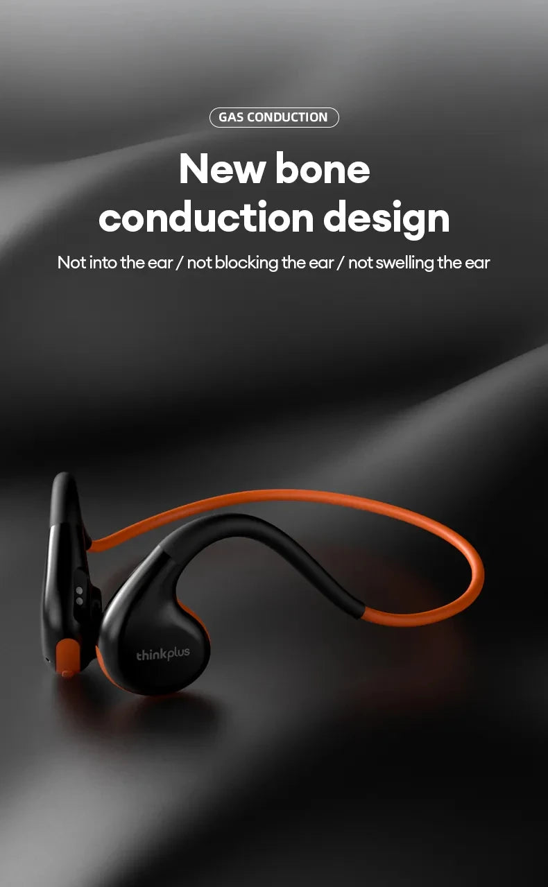 Original Lenovo X7 Air Conduction Headphone Wireless Bluetooth 5.3 Earphones Bone Conduction Sports Headset Outdoor EarHook Mic
