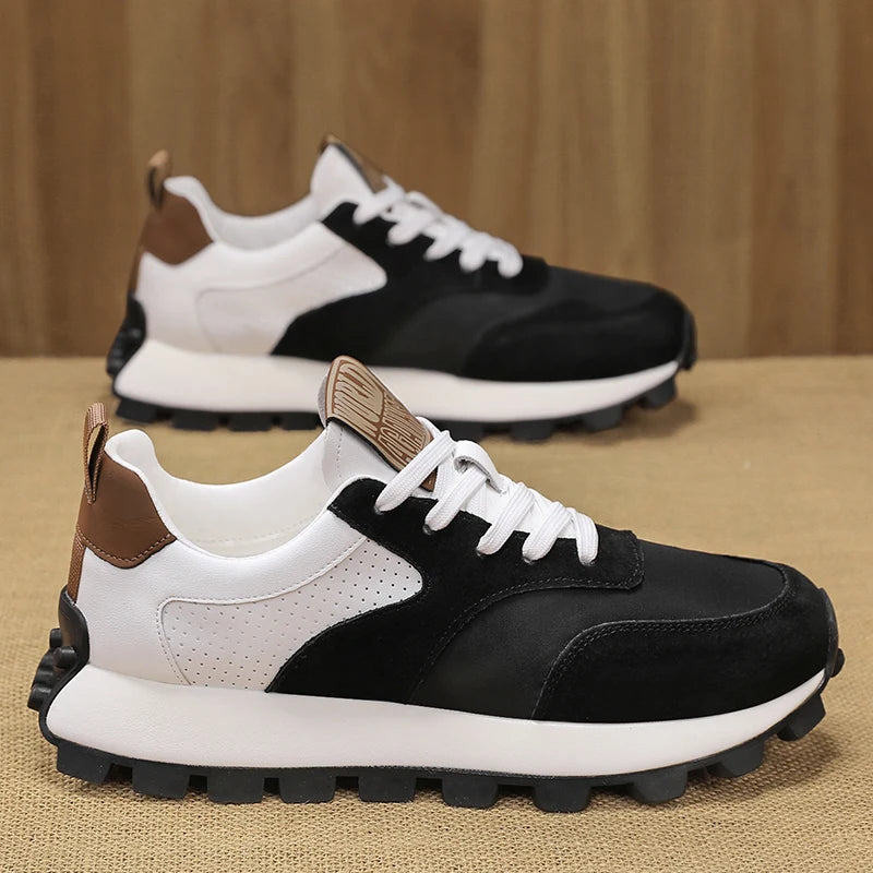 Fashion Men Sneakers Autumn Forrest Gump Shoes Lightweight Tenis Sports Shoes Thick Sole Platform Casual Shoes