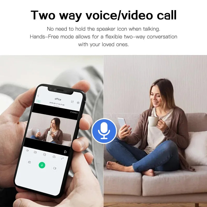 SZSINOCAM 3MP Wireless WIFI Security Camera Video Call Baby Safety Protection Monitor Screen Button Call PTZ Auto Tracking
