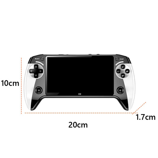 5.5 Inch Screen Handheld Game Console Type-C Charging Handheld Game Player Electronic Game Player Birthday Christmas Gift