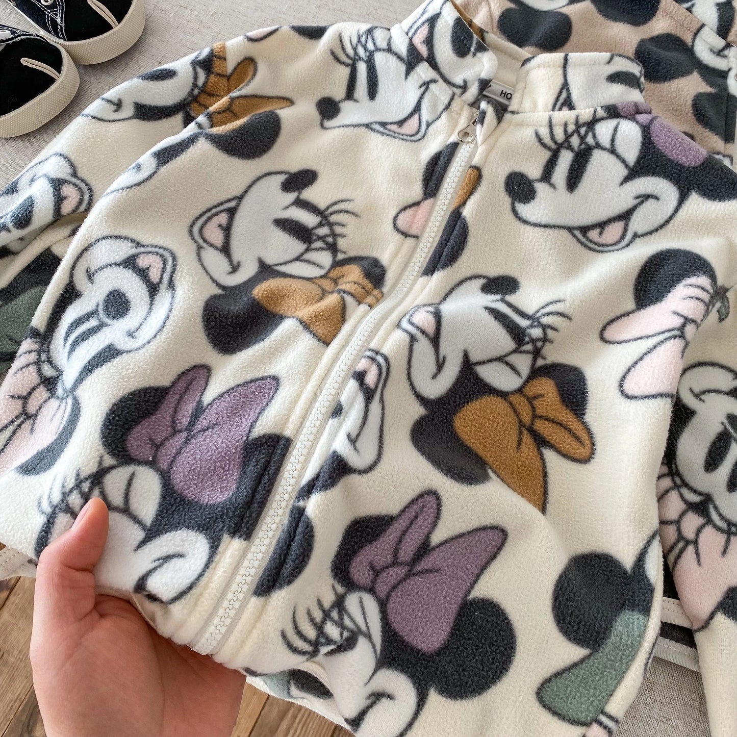 Spring Autumn Thin Children's Outerwear Printed Mickey Fashion Kids Boy Girl Casual Jacket Tops Children Clothing Coats 1-6y