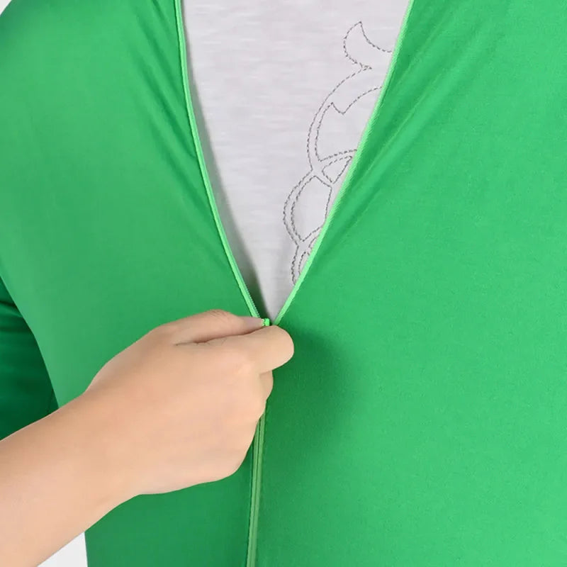 Green Screen Suit Disappearing Skin Bodysuit Photography Backdrop Chroma Key Invisible Effect Comfor Suit Photo Video Background