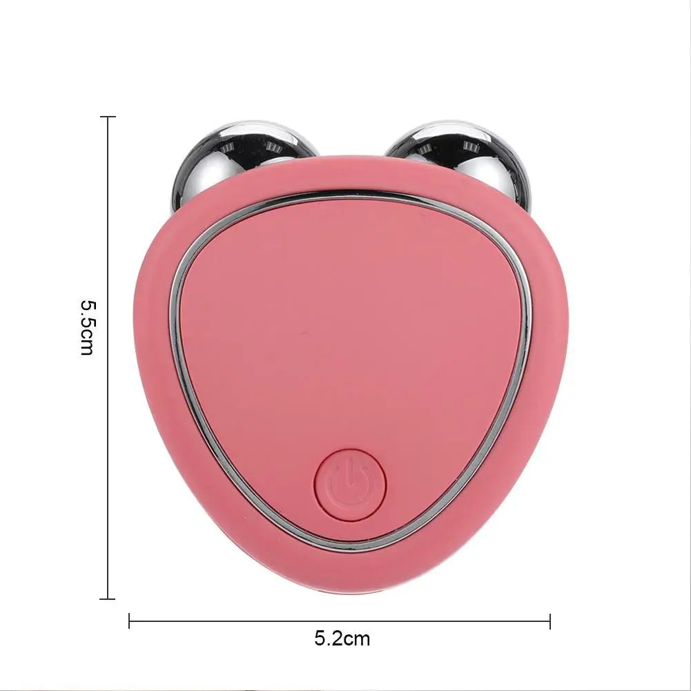Portable Electric Face Lift Roller Massager EMS Sonic Facial Lifting Skin Tighten Massage to use after charging for 30 minutes
