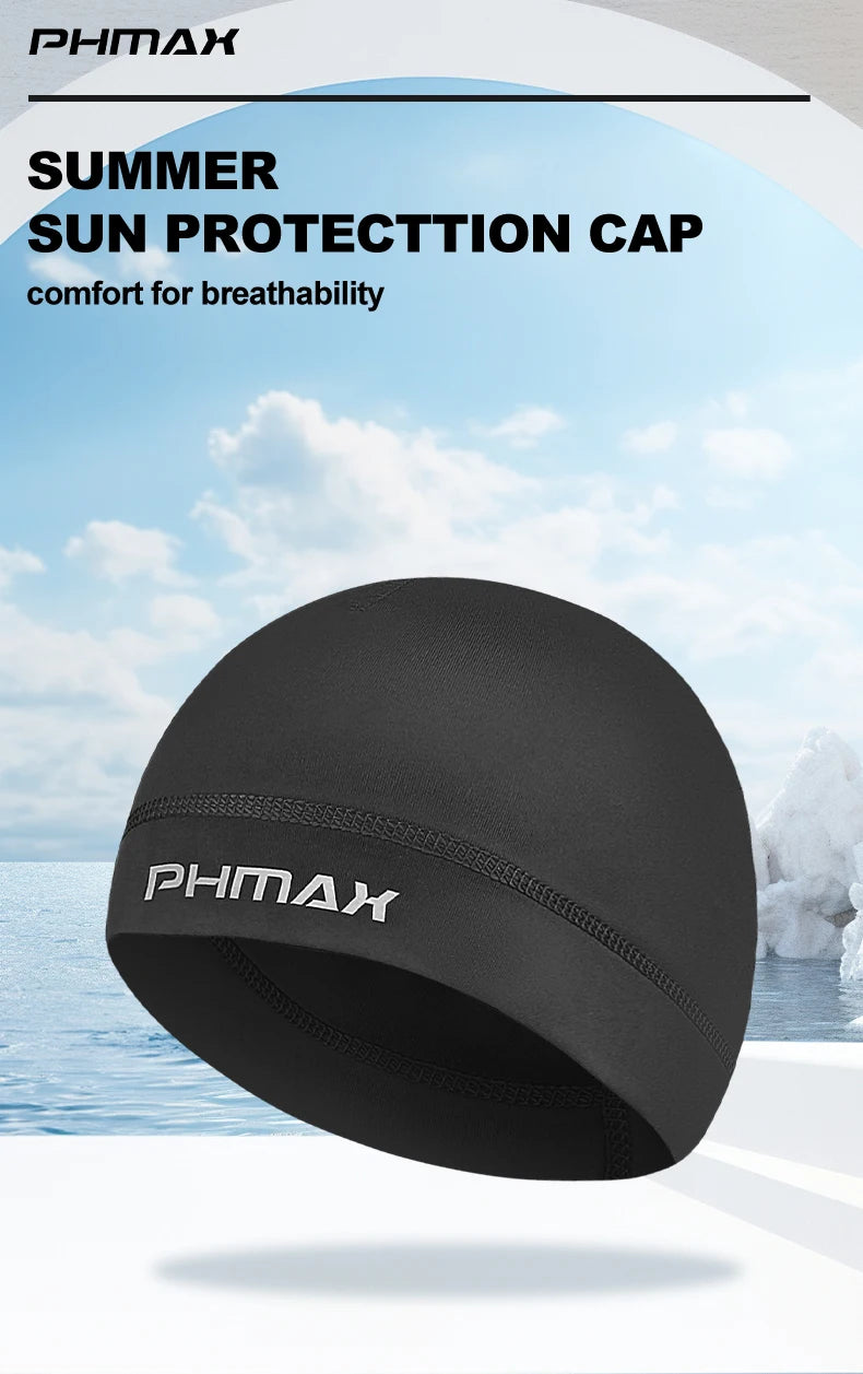 PHMAX Summer Breathable Cycling Cap Bicycle Hiking Fishing Hats Sport Tennis Elastic Hat Basketball Baseball Fashion Beanies