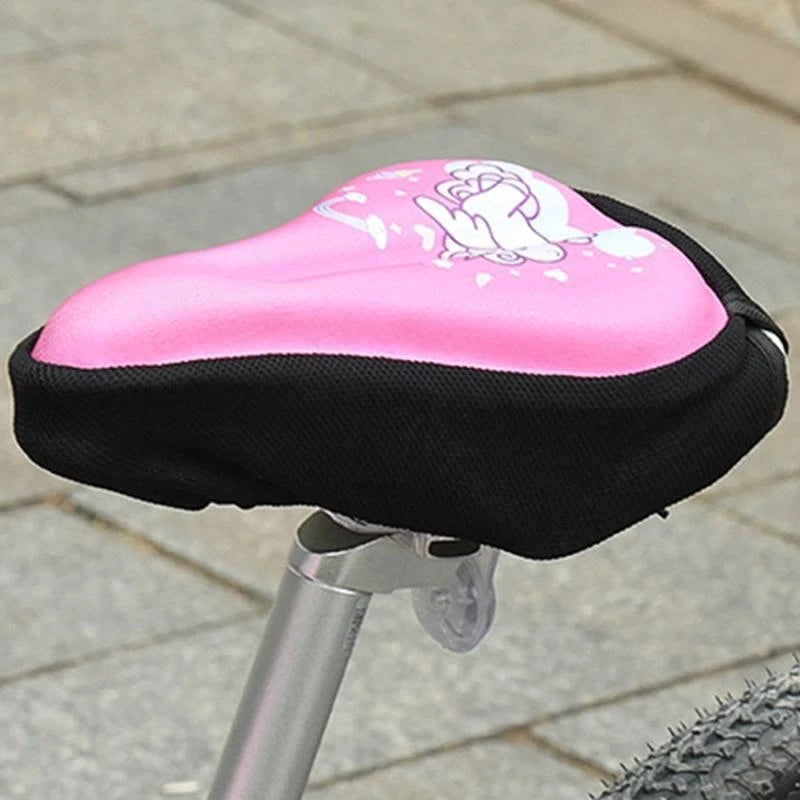 Kids Bike Seats Cushions Cover With Waterproofs Cover Bicycles Seats Protector Bike Saddles Pad Children Bicycles Accessories