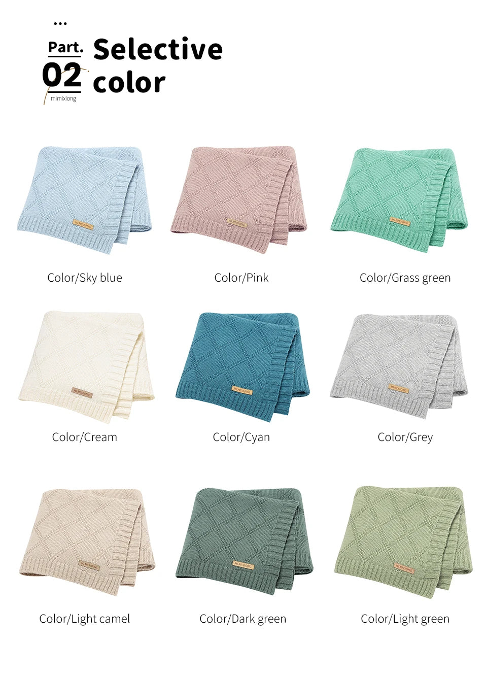 Cotton Baby Blankets Super Soft Newborn Infant Boy Girl Stroller Nursery Cover Quilts 90*70cm Toddler Outdoor Throw Playing Mats