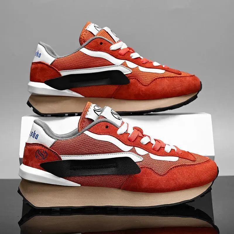 Men Lightweight non-slip walking shoes summer fashion outdoor sports shoes casual comfortable sports shoes