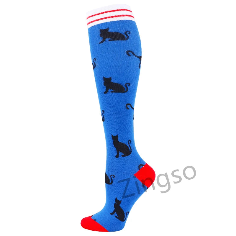 Running Compression Socks Summer 20-30 Mmgh Pregnant Edema Varicose Veins Varicose Veins Edema Diabetes Marathon Nurse Stocking