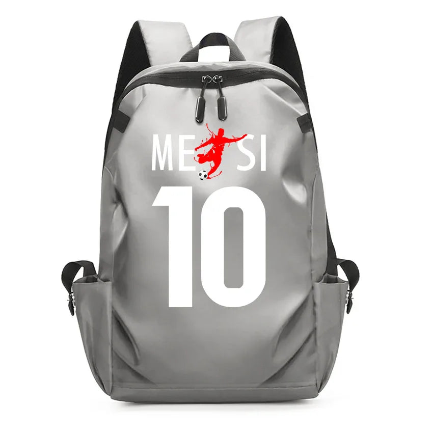 Men Laptop Backpacks Oxford High School Rucksack Boy girl Student Backpack Soccer Superstars DIM RIA Number 22 Printed usb