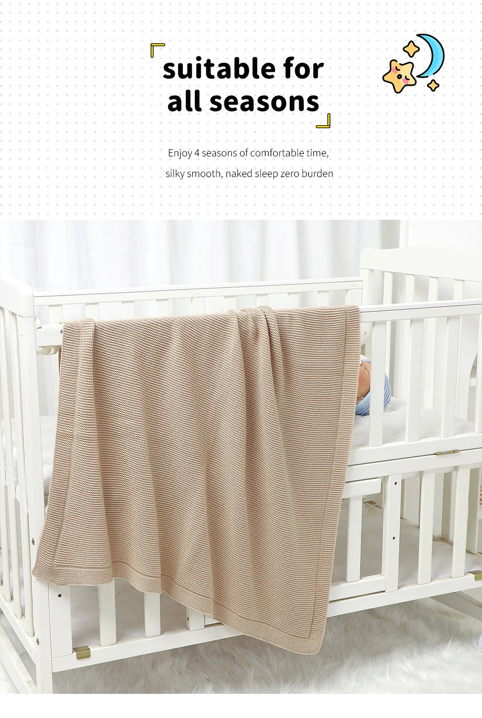 All Seasons Baby Cotton Security Blankets Solid Color Newborn Infant Nursery Swaddle Wraps Soft Muslin Baby Swaddle Blankets