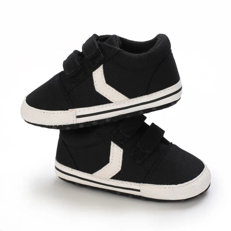 Meckior Classical Sport Toddler Canvas Shoes Breathable Anti-slip Soft Bed Baby Boys Girls Sneakers Crib Shoes Moccasins