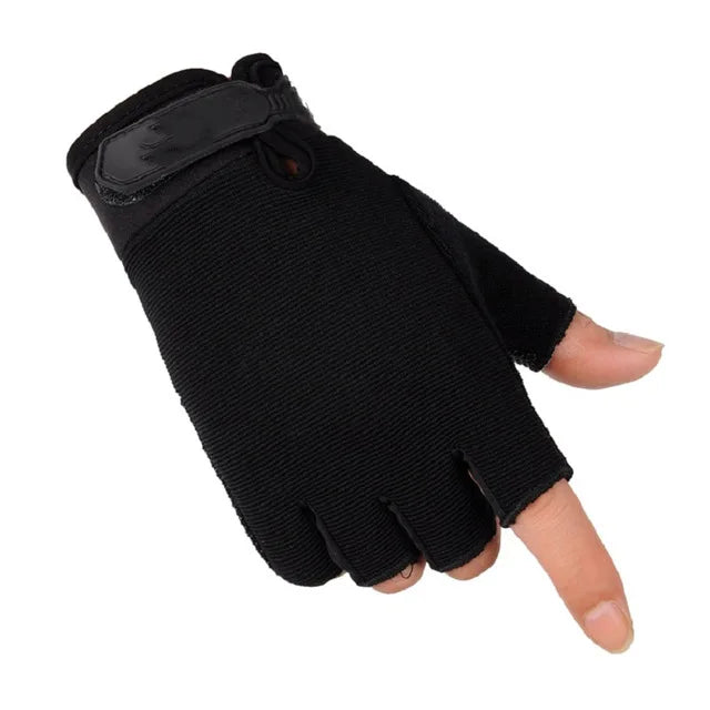 Fishing Gloves Summer Breathable Outdoor Riding Gloves Man Lady Light Bicycle Non-Slip Gloves Full Finger Fingerless