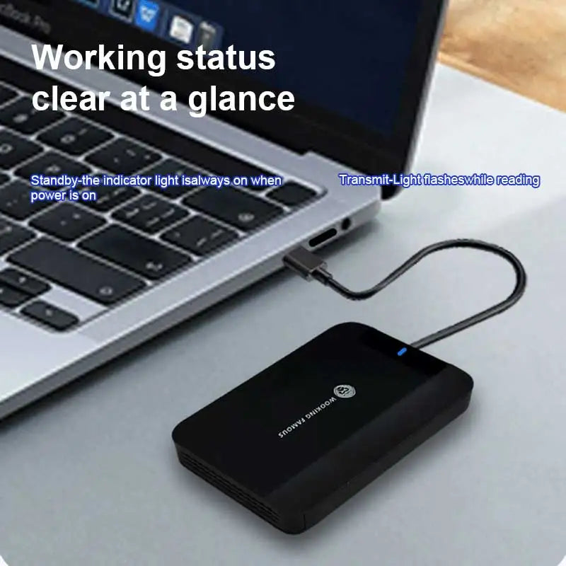 Portable HDD Metal material 5Gbps External Hard Drive 320GB 500GB 1TB LED USB3.0 disco duro exter Compatible for PC/MAC/PS4/PS5