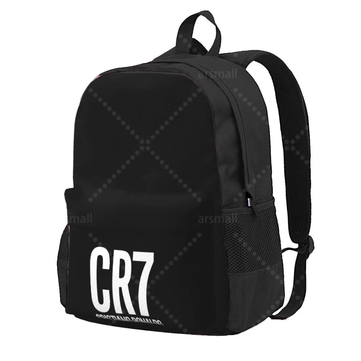 Cristiano Ronaldo CR7 Backpacks Lightweight School Bag Student Bookbag Unisex Laptop Daypacks for Travel Hiking Camping