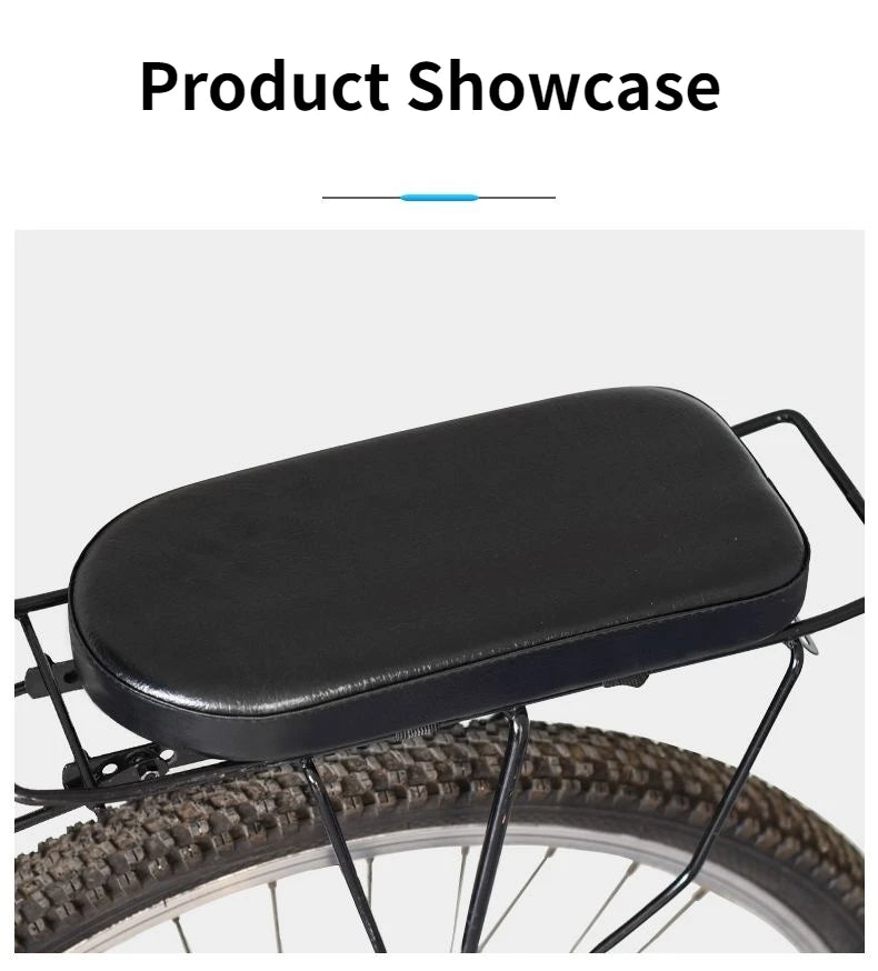 Bicycle Rear Seat Cushion Mountain Bike Shelf Rear Seat Cushion Bicycle Manned with Children Comfortable Seat Cushion Cycling