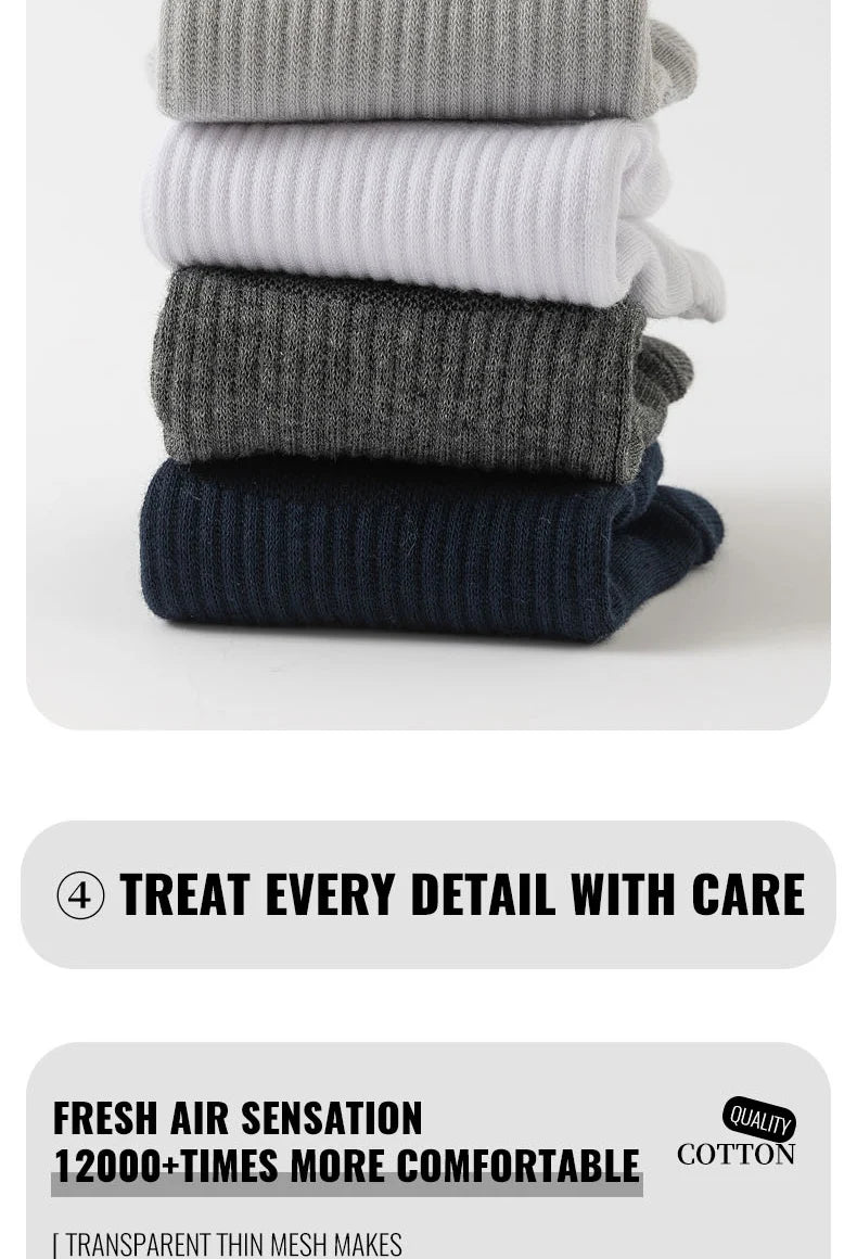 MiiOW Pure Cotton Five Finger Short Socks Men Sweat Absorbent Antibacterial Breathable Mesh Boat Socks Running Sports Toe Sock