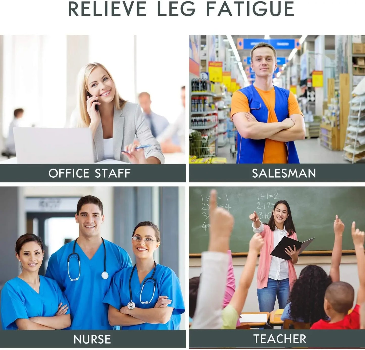 5 Pair Compression Socks Men Running Sport Socks Knee High 20-30mmHg Medical Edema Varicose Veins Women Compression Stocking