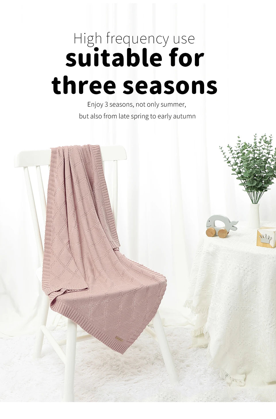Cotton Baby Blankets Super Soft Newborn Infant Boy Girl Stroller Nursery Cover Quilts 90*70cm Toddler Outdoor Throw Playing Mats
