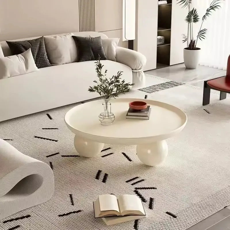 Coffee Table Side Tabel Living Room Simple Tea Table Creative Nordic Minimalist Modern Small Sofa Outdoor Salon Round Table