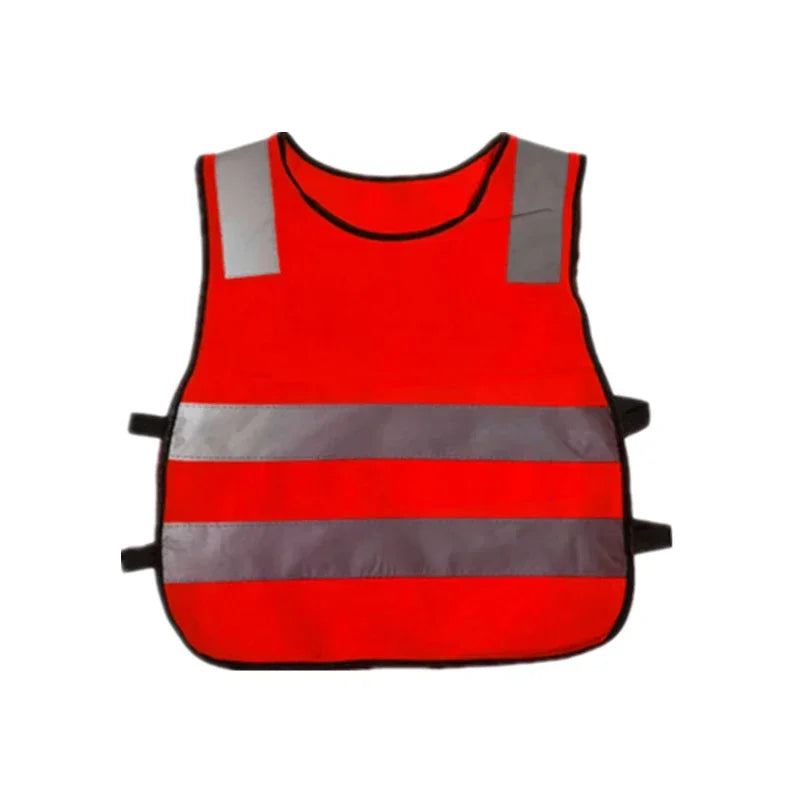 Children Kids Safety Reflective Apron Autumn Winter After School Reflective Warning Apron High Visibility Aprons Reflector